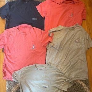 5 for $16 medium vineyard vines t shirt